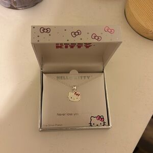 Hello Kitty silver necklace